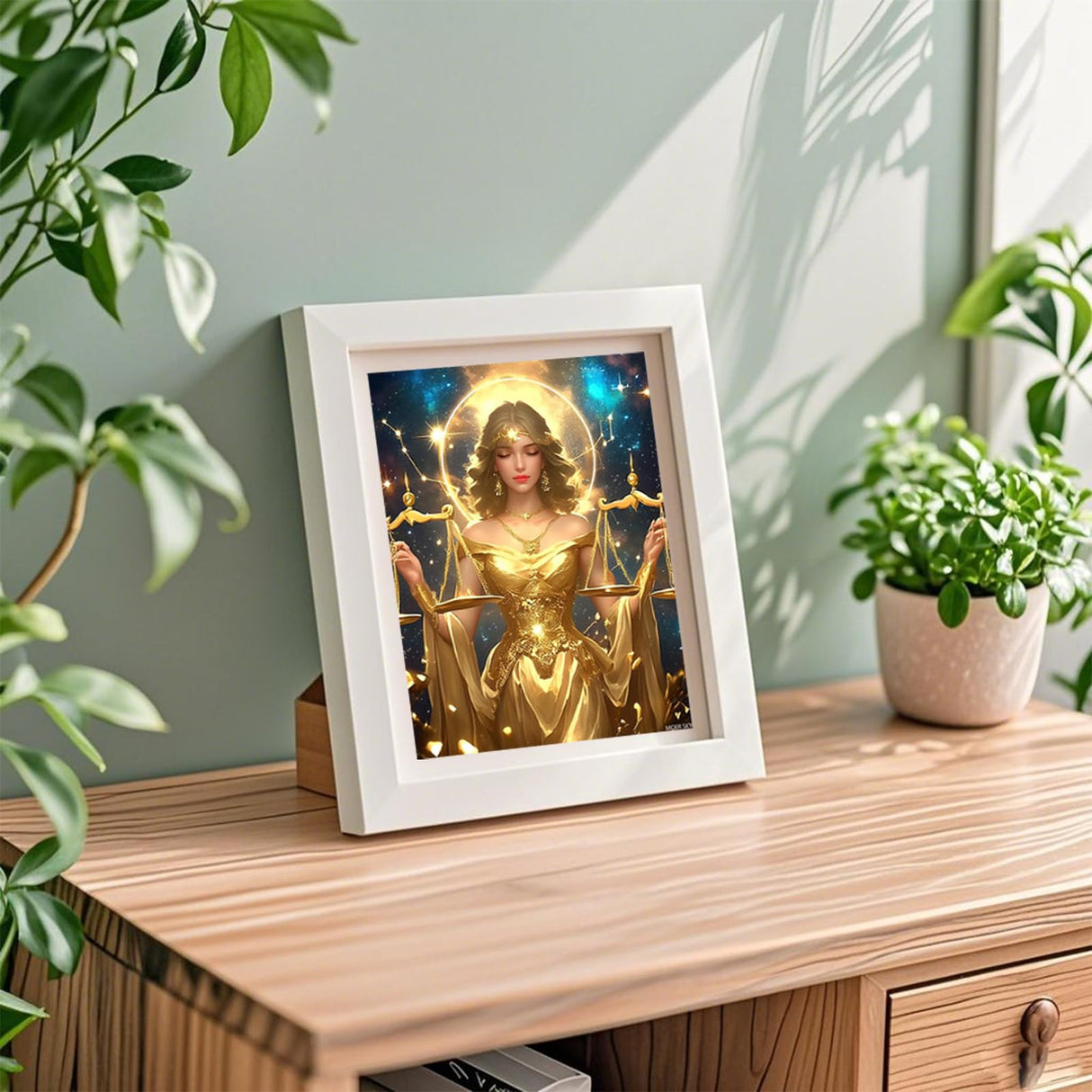 MOER SKY Libra Constellation Diamond Painting Kits for Adults, DIY 5D Constellations Diamond Art Full Drill for Adult, for Beginner Home Wall Decor Gift 12x16 Inch MOER SKY