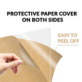 SimbaLux Acrylic Sheet Clear Cast Plexiglass 12" x 24" Long Panel 1/8" Thick (3mm) Transparent Plastic Plexi Glass Board with Protective Paper for Signs, DIY Display Projects, Craft, Easy to Cut SimbaLux