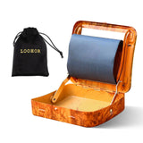 Metal Cigarette Roller Cigarette Rolling Box Smoke Roller Automatic Cigarette Rolling Machine for Cigar 70mm Cigarette Rolling Case LOOHOR