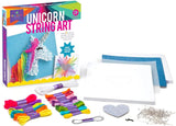 Craft-tastic String Art, Unicorn – Arts and Crafts Kit for Kids, Art Supplies, Craft Kit Makes 2 Large String Art Canvases, Easy-to-Follow Instruction, Everything Included Craft-tastic