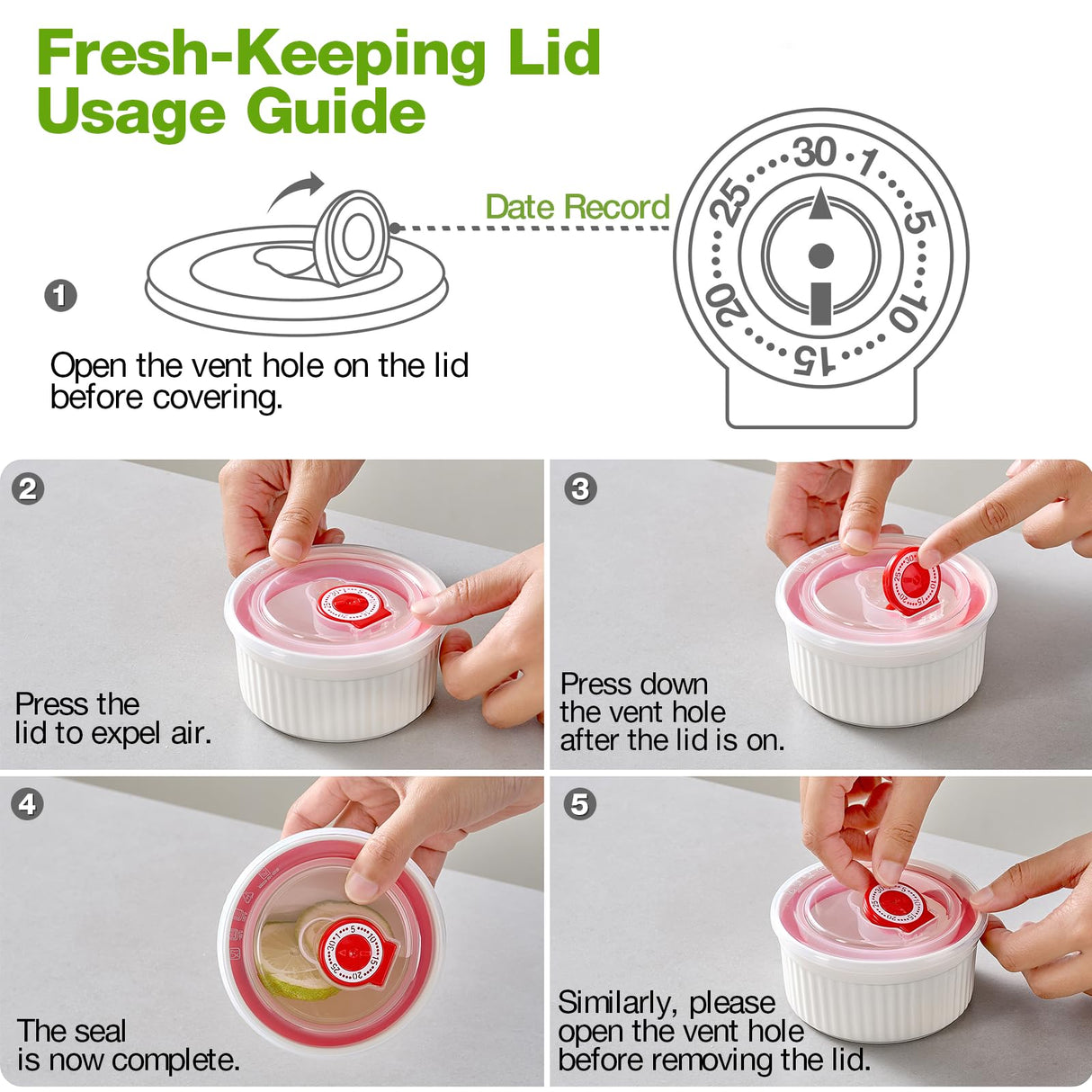 Mfacoy Ramekins with Lids Set of 6, 8 oz Porcelain Creme Brulee Souffle Ramekins with Covers, White Pudding Custard Cups Ramiken for Baking, Small Bowls for Sauces Dessert, Dishwasher and Oven Safe Mfacoy