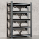 Hzdbhd Garage Shelving – 5-Tier Heavy Duty Metal Storage Shelf, Adjustable, 40" W x 16" D x 78" H, Perfect for Basement, Warehouse, Pantry, Closet Hzdbhd