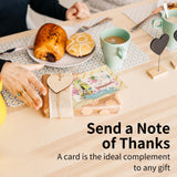 CREATIVETREES DIY Card Making Kit for Adults Cute cat-Themed & Thank You Cards with Envelopes for Birthdays, Weddings, Teachers, Parents, and Gift Giving (9 Sets) CREATIVETREES