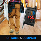 NOVORIK 10“ Portable Table Saw, 10 Inch Heavy-Duty Table Saw with 15 Amp Motor, Benchtop 10-Inch Table Saw with TCT Saw Blade for Woodworking Included novorik