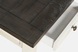 Jofran Inc. Madison County Reclaimed Pine USB Charging Farmhouse Desk Jofran Inc.
