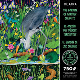 Ceaco - Glow in The Dark - The Garden of Earthly Delights - 750 Piece Jigsaw Puzzle Ceaco