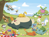 Buffalo Games - Pokemon - Picnic - 400 Piece Jigsaw Puzzle for Families Challenging Puzzle Perfect for Game Nights - Finished Size is 21.25 x 15.00 Buffalo Games