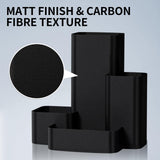 Carbon Fiber Polypropylene Filament 1.75mm, TINMORRY PP-CF 3D Printing Filament, Compatible with Bambu FDM 3D Printer, Net Weight 700g 1 Spool, Matte Black TINMORRY