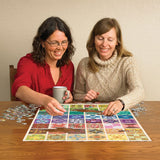 Cobble Hill 1000 Piece Puzzle - Common Quilt Blocks - Sample Poster Included Cobble Hill Puzzle Company Ltd.