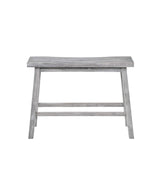 Boraam Sonoma Counter Height Backless Bench - Storm Gray Wire-Brush Boraam
