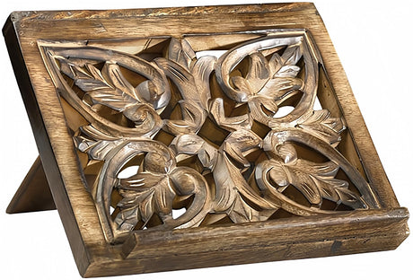 Ornate Wood Carved Bible/Missal Stand Christian Brands