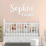 Baby Boy Decor for Nursery - Personalized Wood Name Sign - Nursery Name Sign - Custom with First and Middle Name - Wooden Name Signs - Baby Gifts - Yippee Daisy