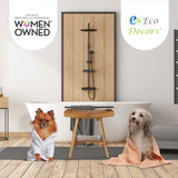 EcoDecors, Serenity, 18", Teak Shower Bench, Teak Shower Stool, Teak Shower Seat, Teak Shower Bench For Inside Shower, Teak Bathroom Bench, Teak Shower Bench For Inside Shower, 18" Inch Height EcoDecors