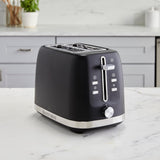 West Bend Toaster 2 Slice Extra-Wide and Deep Slots with 3 Functions and 7 Shade Settings Manual Lift Lever and Auto-Shut Off, 750-Watts, Black West Bend