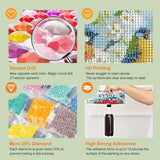 Acudotr Diamond Painting Kits for Adults, 5D DIY Diamond Art Kits for Beginners, Full Drill Diamond Painting Kits for Home Wall Decor, Birds, 12x12 Inch Acudotr