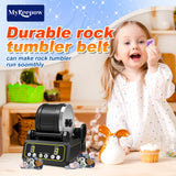 MyKEEPOW Rock Tumbler Belts Compatible with Koolstone Rock Tumbler Model C1 & C1 Pro & C3, 9 Pack MyKEEPOW