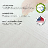 Onmertru 6 Inch Twin Size Green Tea Memory Foam Mattress, Fiberglass-Free Medium Firm Mattress in a Box, Pressure Relief, CertiPUR-US Onmertru