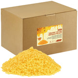 MicCai Yellow Natural Beeswax Pellets 5LB, Organic Beeswax, Beeswax for Candle Making, Body, Skin Care DIY, Lip Balm, Soap and Lotion Making Supplies MicCai