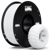 ELEGOO TPU Filament 1.75mm White 1KG, 95A Flexible Soft 3D Printing Filament Dimensional Accuracy +/- 0.02mm, 1KG Spool(2.2lbs) for Most FDM 3D Printers ELEGOO