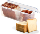 LOCK & LOCK Easy Essentials Food Storage lids/Airtight containers, BPA Free, Bread Box-21.1 Cup, Clear LocknLock