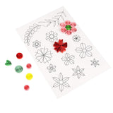 Woohome Quilling Supplies Paper Quilling Kits with 13 Quilling Tools and 1300 Strips Quilling Paper for Craft Woohome