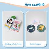 Uinkit 37lb Thin Flyer Paper Glossy 8.5x11 Inkjet 100 Sheets Single Side DIY Chip Bag 135gsm Photos Picture for Inkjet Printer with Dye Ink Letter size A4 Brochure Uinkit