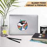 HTVRONT Printable Vinyl for Inkjet Printer & Laser Printer - 40 Pcs Glossy White Inkjet Printable Vinyl Sticker Paper, 8.5"x11" (140 g) HTVRONT