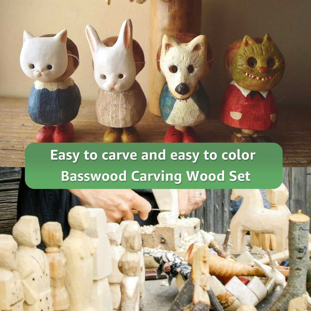 ACXFOND 1 Pack Unfinished Basswood Carving Block, 12x3x3 Inch Large Basswood Carving Blocks for Crafts, Whittling Wood Carving Blocks Basswood for Carving Crafts, Class, Arts, DIY Supplies ACXFOND