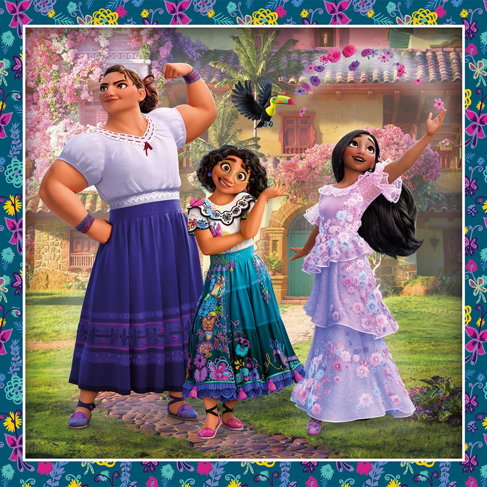 Trefl 34866 - Encanto - Set of 3 Jigsaw Puzzles for Kids (20,36,50 Pieces) Trefl