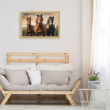 GOODOLD Horse Puzzles for Adults and Kids 500 Pieces, Wooden Jigsaw Puzzles, Happy Family Games Ideal GOODOLD