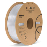 ELEGOO PC Filament 1.75mm Transparent 1KG, Tough and Durable Professional 3D Printer Filament Dimensional Accuracy +/- 0.05mm 1KG Spool Heat Resistant 3D Printing Polycarbonate Material ELEGOO