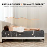 Sweetnight King Size Mattress, 12 Inch Memory Foam Mattress for Pressure Relief & Motion Isolation, King Mattress in a Box, Starry Night Sweetnight