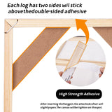 EFOTIML DIY Solid Wood Canvas Frame Kit 16X20'' for Paint by Number&Oil Painting&Diamond Painting by Number Wooden Art Frames EFOTIML