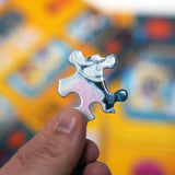 Springbok Happy Bus 500 Piece Jigsaw Puzzle for Adults and Kids - Dog Lovers Will Enjoy This Illustration by Artist Carol Luz of Lots of Happy Dogs on The schoolbus. Springbok