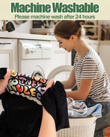 Lzerking Sublimation Htv for Dark Fabric 6 Pack 12" x 10" Matte Sublimation Vinyl for Cotton Shirts, Bags, Gifts, Easy Subli Heat Transfer Vinyl Compatible with Cricut, Siser Romeo Cutting Machines Lzerking