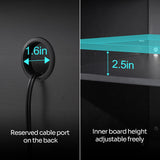 REPTIZOO Reptile Terrarium Stand Wooden Terrarium Cabinet with Storage and Adjustable Shelf, Reptile Tank Stand for 24”Wx18”D Terrarium, Aquarium Stand Fish Tank Stand (Stand Only) REPTIZOO