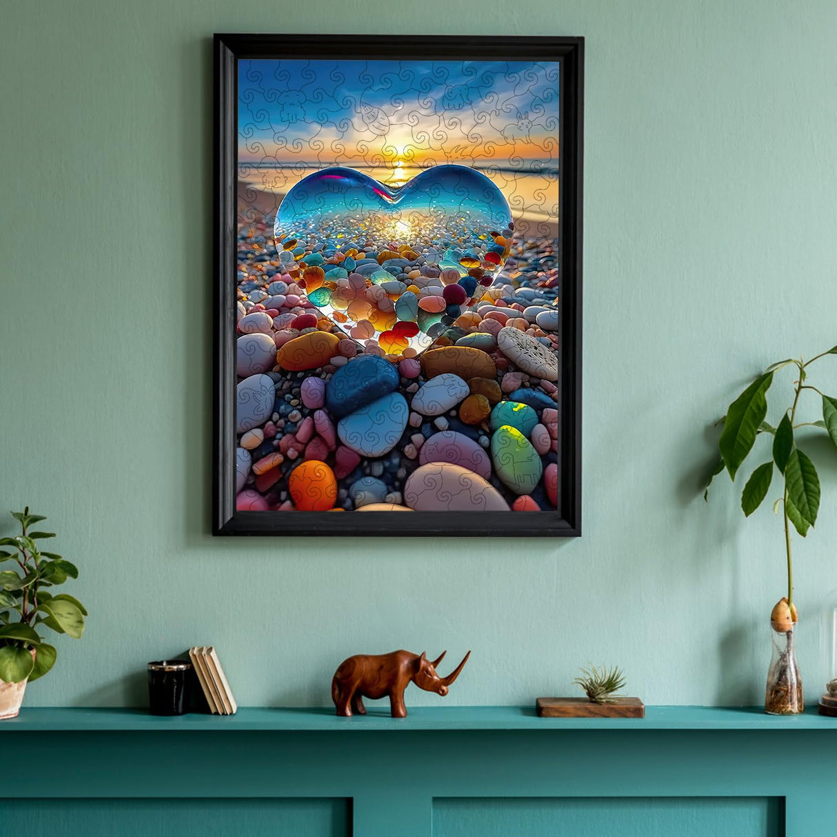 Wooden Puzzle for Adults, Wooden Jigsaw Puzzles for Adults, Unique Wood Animal Shaped Puzzles Adult with Exquisite Wooden Box (11.2 x 14.9in, 191pcs) Jozutoyz