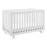 Storkcraft Beckett Convertible Crib (White) – Converts from Baby Crib to Toddler Bed and Daybed, Fits Standard Full-Size Crib Mattress, Adjustable Mattress Support Base Storkcraft