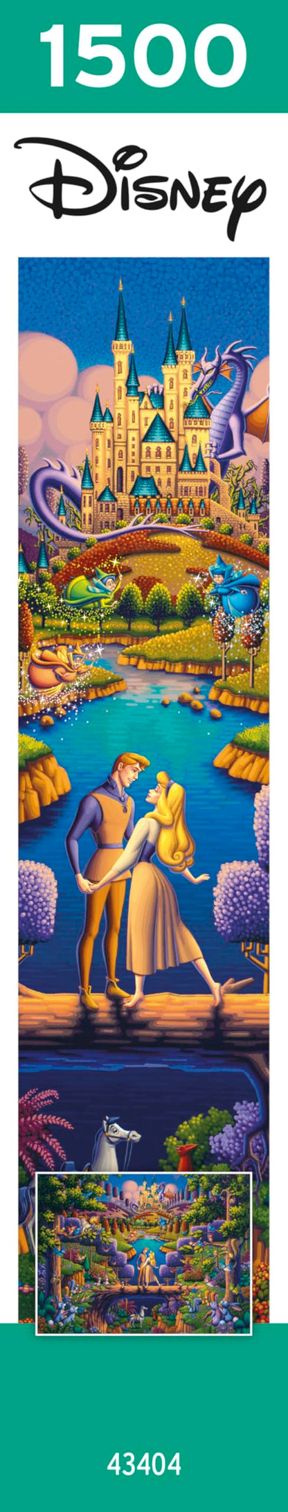 Ceaco - Disney - Dowdle - Sleeping Beauty - The Power of Love - 1500 Piece Jigsaw Puzzle