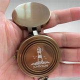 Custom Engraved Working Compass, Personalized Compass, Baptism Compass, First Communion Gift, Groomsmen Gift, Wedding Gift, Hiking Gift,Corporate Gift, Engraved Gift,Baptism Gift Personalized Keepsake Inspire Shopping