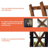 Wooden Lattice Panels for Outside 4Pack, 75"x11.8" Expandable Wood Lattice Fence Wall Garden Trellis Frame for Climbing Plants Outdoor Vine Ivy Rose Patio Room Decorative Avalution