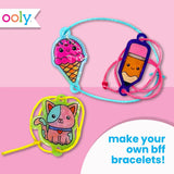 Ooly Shrink-Its! 24 PC DIY Shrinking Art Bracelet Kit That Creates BFF Bracelets & Chunkies Quick Drying Tempera Paint Sticks for Kids, Classic Colors, Set of 12 Ooly