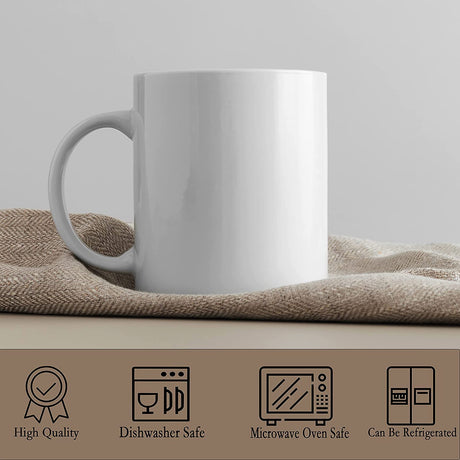 TANGLONG Sublimation Mugs,Sublimation Mugs Blank,Sublimation Mugs 15 oz,Sublimation Coffee Mugs,Bulk Mugs for Coffee,Latte,Hot Cocoa Set of 12 TANGLONG