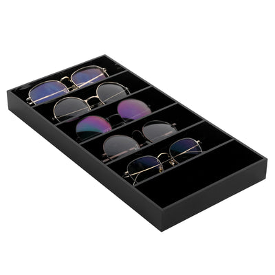 MyGift Acrylic Sunglass Organizer,Glasses Holder,Sunglass Holder,Eyeglass Case Storage,Display Tray Drawer,Eyewear, Jewelry, Makeup