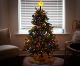 Tree Topper Mario Super Star Gen 2 Plug in Light Up Christmas Tree Topper