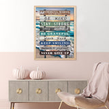 Minatee Diamond Painting Kits Adults Positive Saying 5D DIY Diamond Art Kits Cheerful Art Painting Crafts for Adults Beginner Home Wall, 14 x 18 Inch Minatee