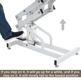 ACIDBOLT Hydraulic Pet Grooming Table, 42'' Durable Foldable Dog Grooming Table Suitable for Small Medium Large Dogs, Heavy-Duty Pet Grooming Table Drying Table with Adjustable Arms ACIDBOLT