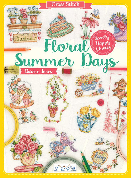 Cross Stitch: Floral Summer Days Tuva Publishing