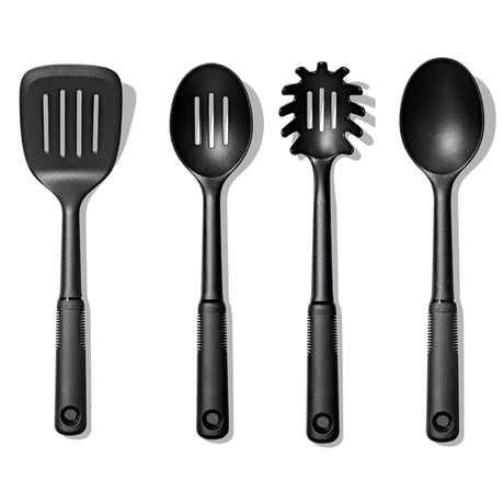 OXO Good Grips 4-Piece Nylon Tool Set, 2.3, Black OXO