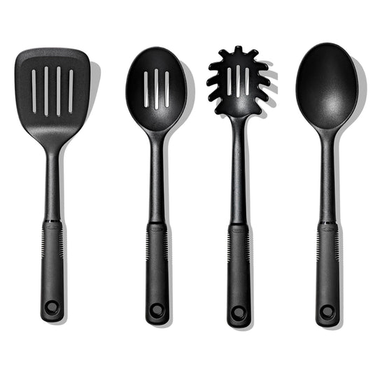 OXO Good Grips 4-Piece Nylon Tool Set, 2.3, Black